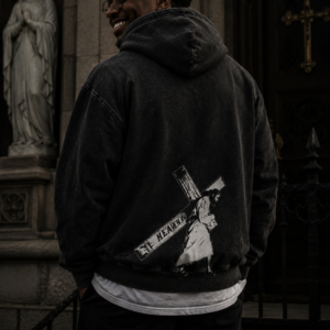 Carrying your cross jesus vintage hoodie