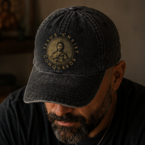 Jesus Christ Conqueror Cap